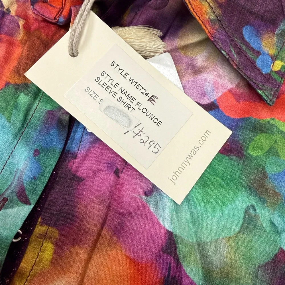 NWT Johnny Was Flounce Top - $295 - Picture 6 of 12